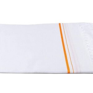 Thin lightweight ultrasoft bath towel
