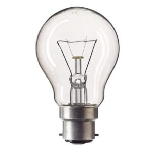 100 W Yellow light bulb