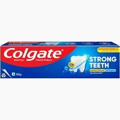 Colgate Strong Teeth Toothpaste with Amino Shakti - India's No.1 Toothpaste for Cavity Protection (150 g)